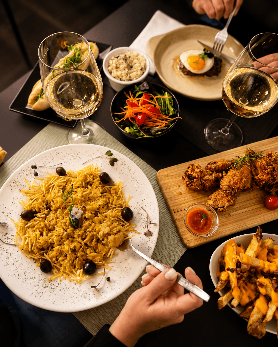 Bacalhau à Brás da Araucária Petiscaria, restaurante no Montijo